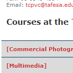 Visual Media Training - Courses